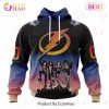 NHL St. Louis Blues X KISS Band Design 3D Hoodie