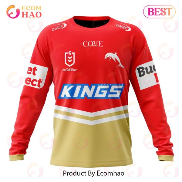 NRL Dolphins 2023 Home Kits