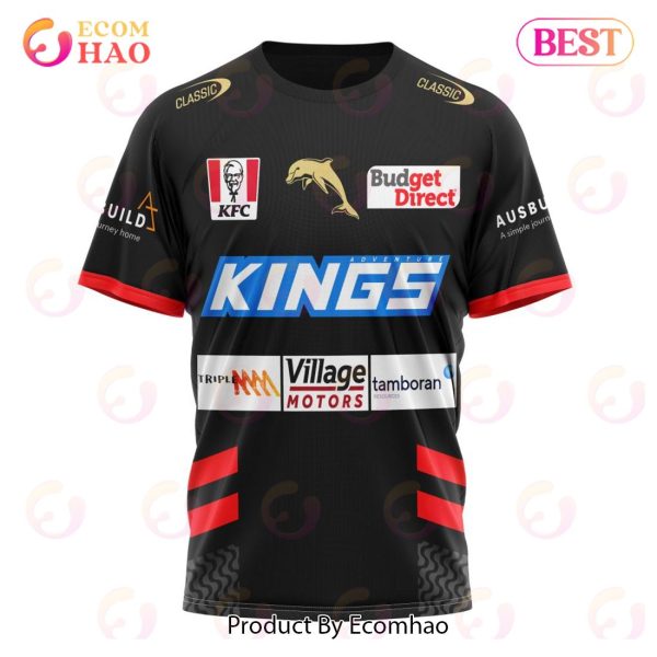 NRL Dolphins 2023 Training Black Kits