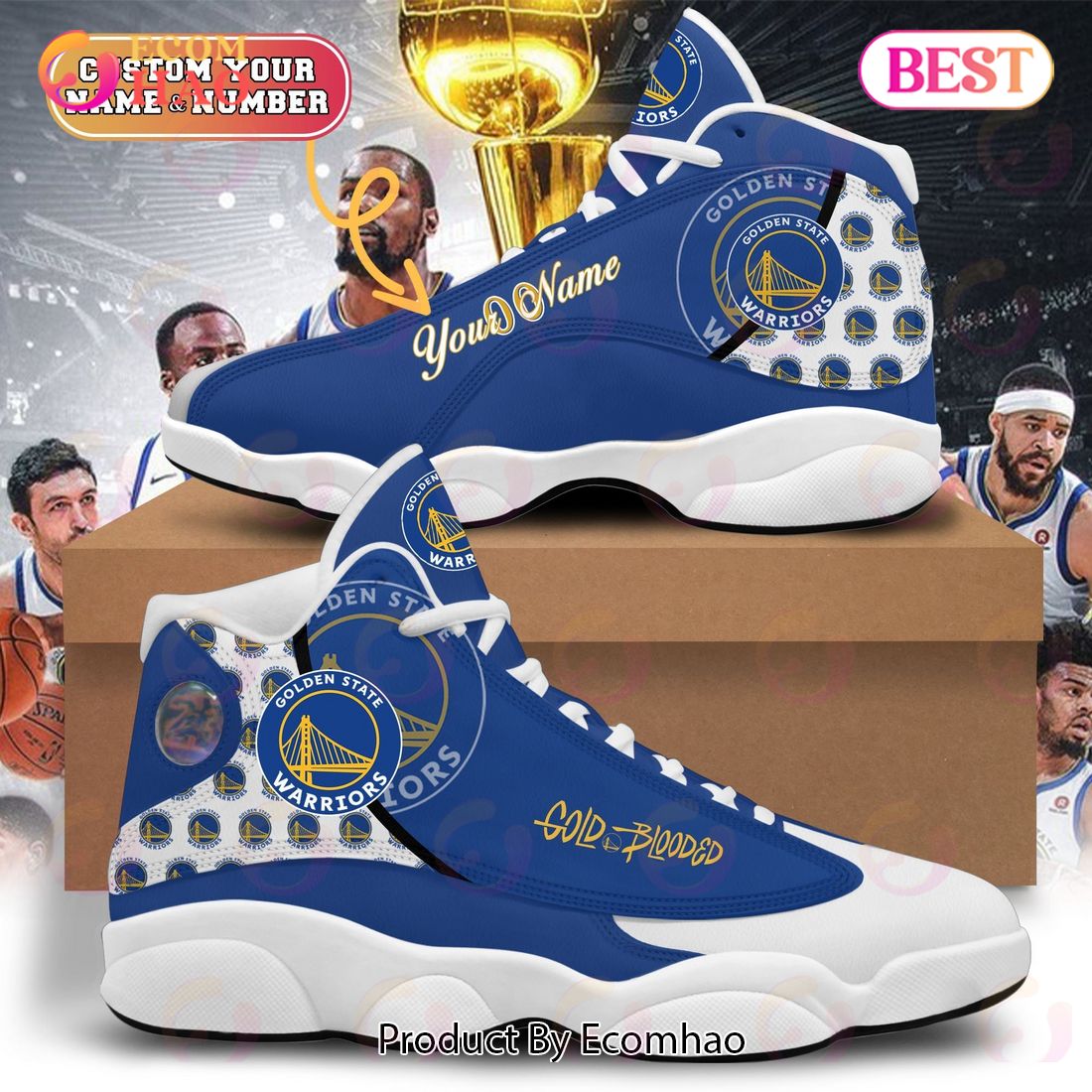 Golden State Warriors Air Jordan 13