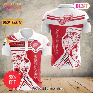NHL Detroit Red Wings Special Polo Concept