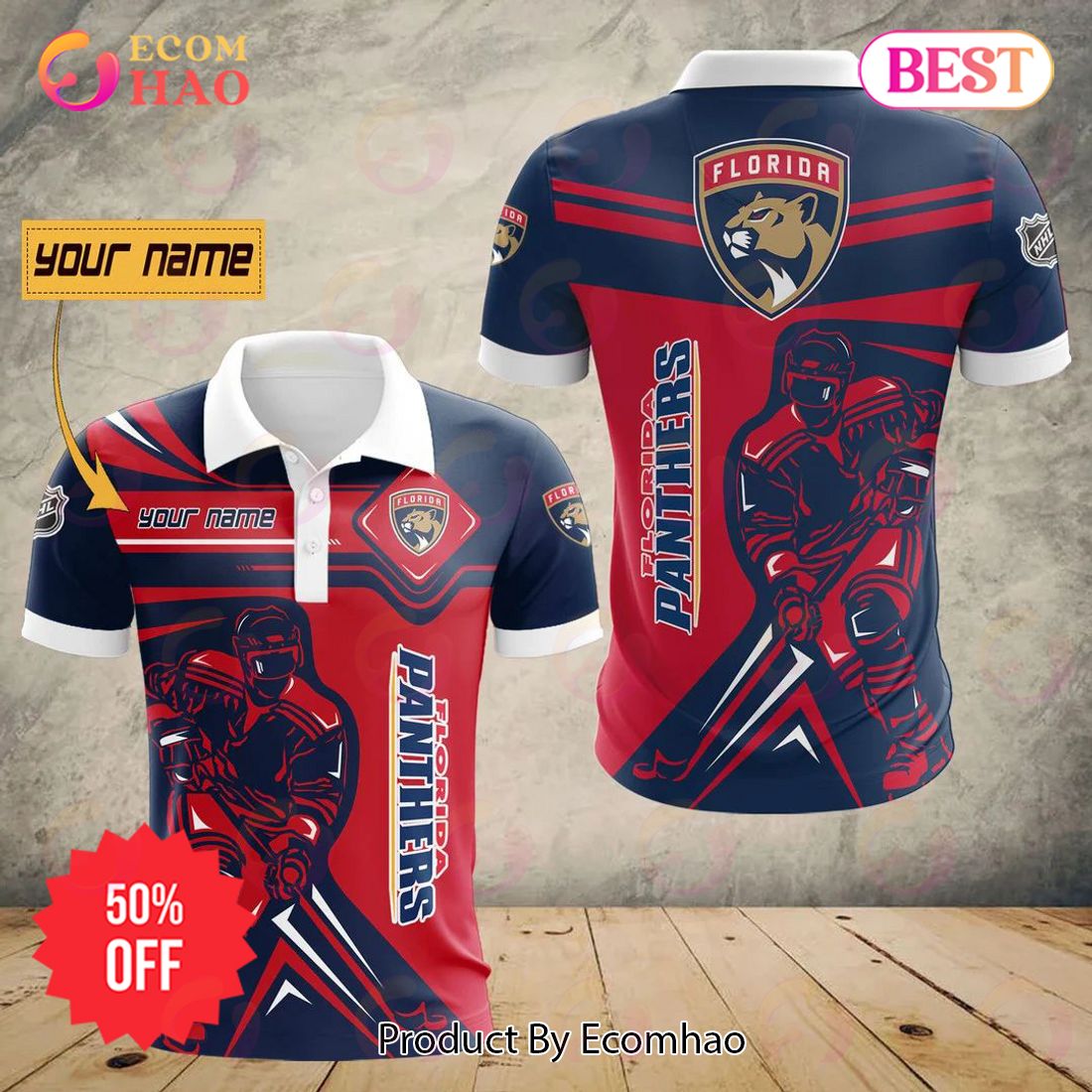 NHL Florida Panthers Special Polo Concept