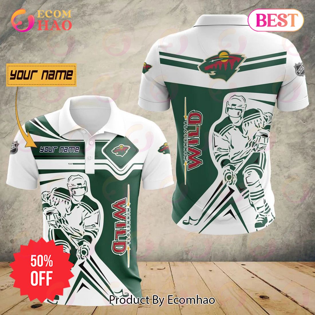 NHL Minnesota Wild Special Polo Concept