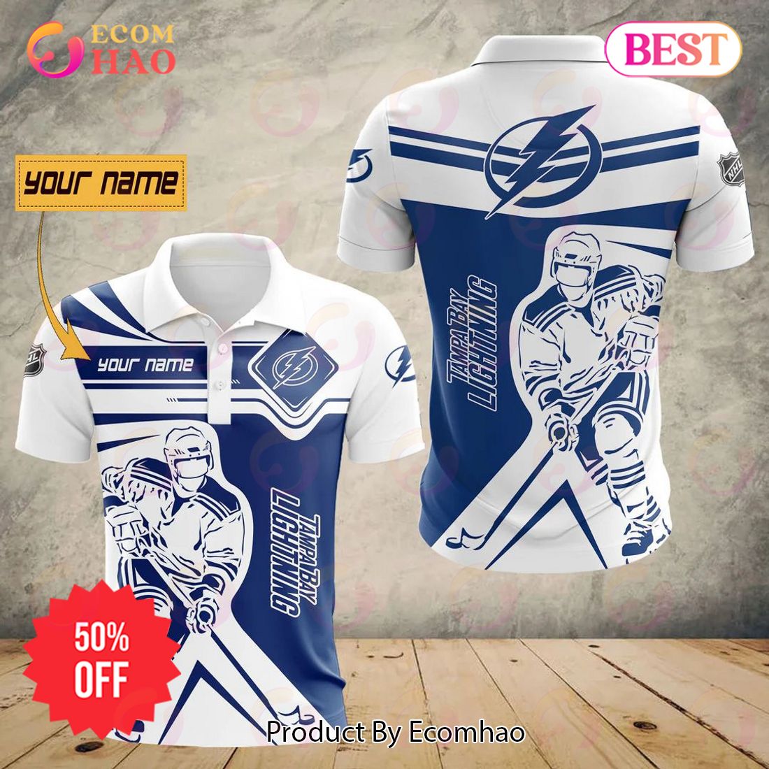 NHL Tampa Bay Lightning Special Polo Concept