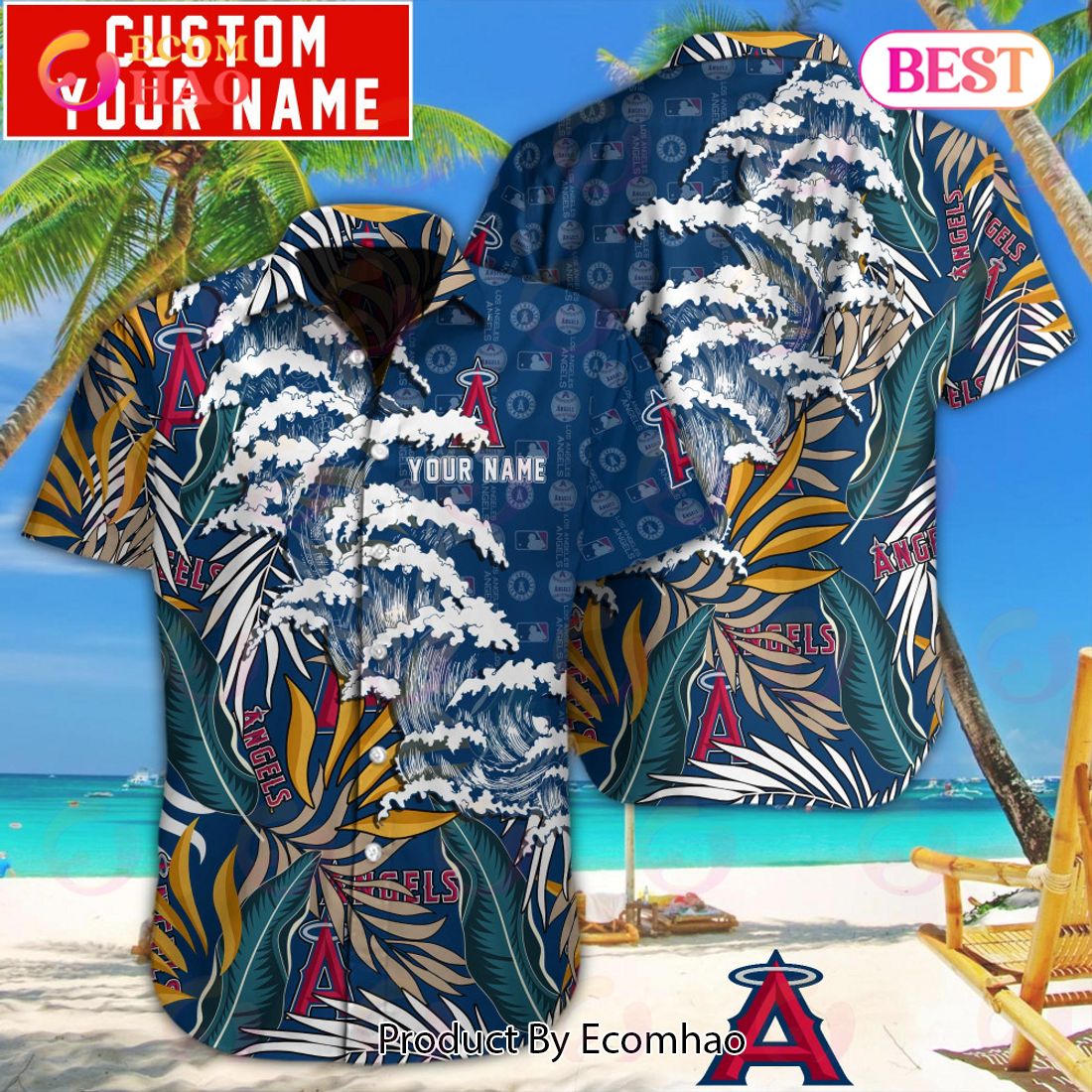 Los Angeles Angels Major League Baseball 2023 Hawaiian Shirt For Fans