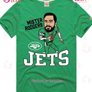 Aaron Rodgers Green New York Jets Shirt