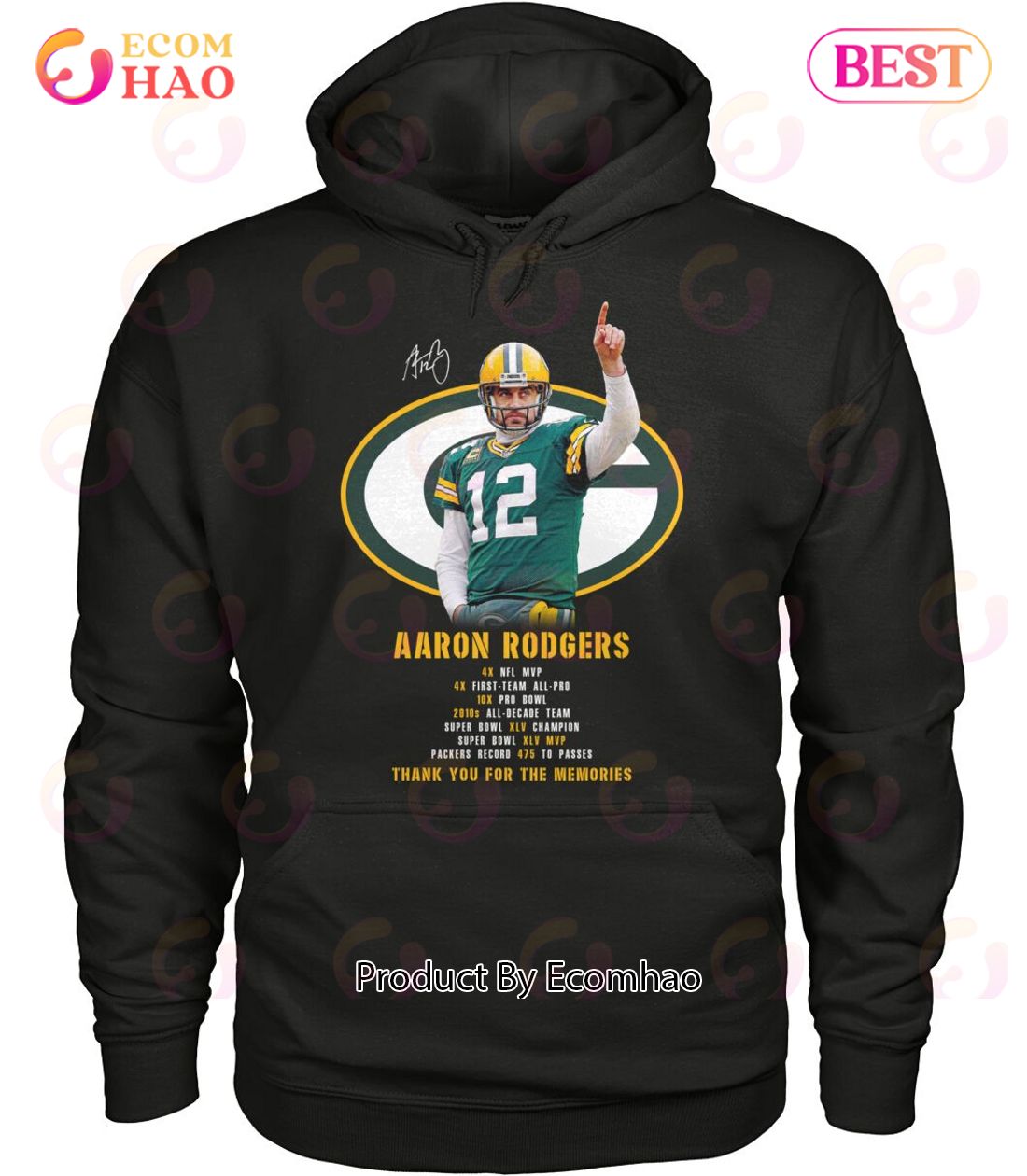 Aaron Rodgers Thank You For The Memories  LIMITED EDITION  T-Shirt