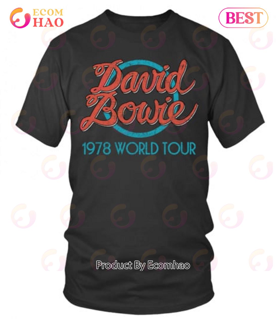 David Bowie 1978 World Tour Unisex T-Shirt