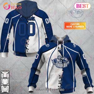 Personalized AHL Syracuse Crunch Mix Jersey 3D Hoodie