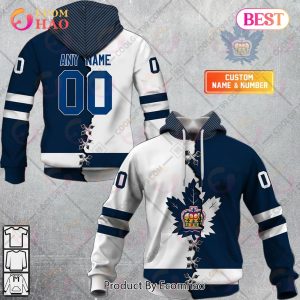 Personalized AHL Toronto Marlies Mix Jersey 3D Hoodie Personalized AHL Toronto Marlies Mix Jersey 3D Hoodie