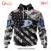 NHL Arizona Coyotes Special Camo Armed Forces Design 3D Hoodie