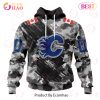 NHL Buffalo Sabres Special Camo Armed Forces Design 3D Hoodie