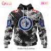 NHL Washington Capitals Special Camo Armed Forces Design 3D Hoodie