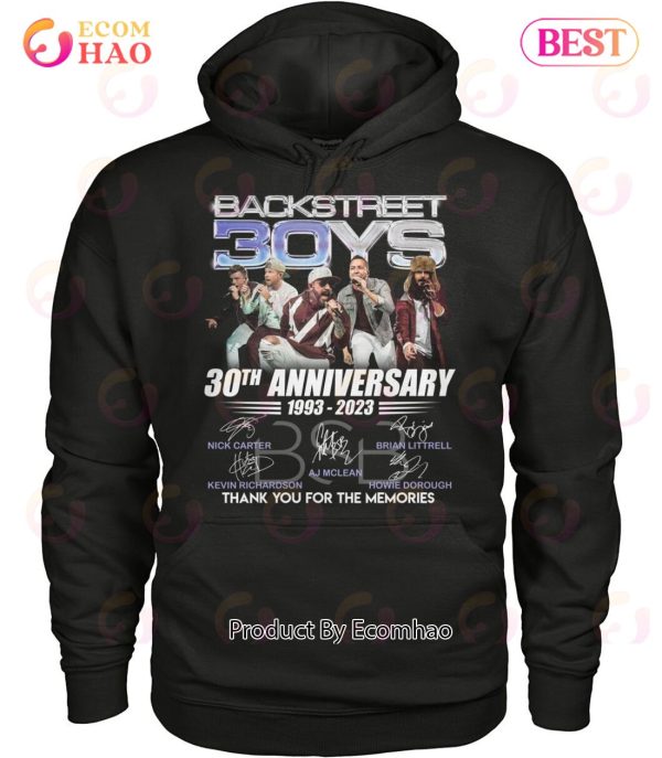 Backstreet Boys 30th Anniversary 1993 – 2023 Thank You For The Memories T-Shirt