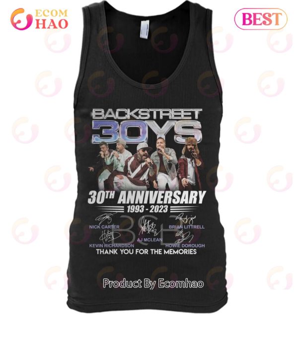 Backstreet Boys 30th Anniversary 1993 – 2023 Thank You For The Memories T-Shirt