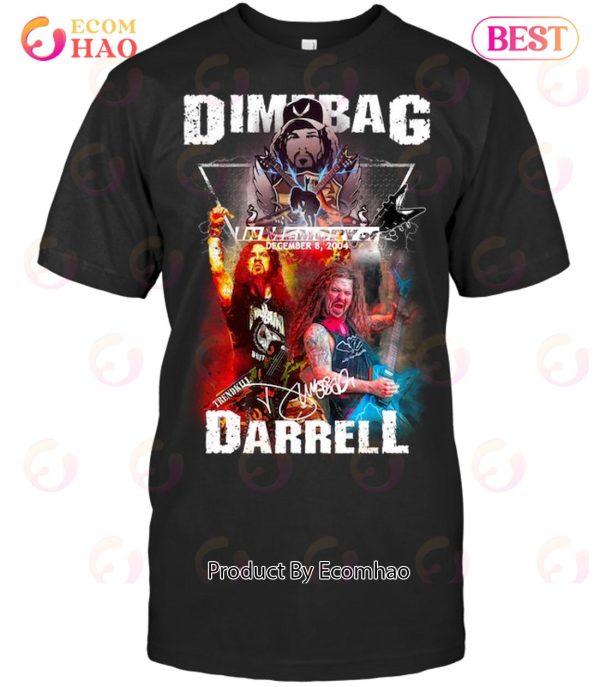 Dimebag Darrell In Memory Of December 8, 2004 T-Shirt