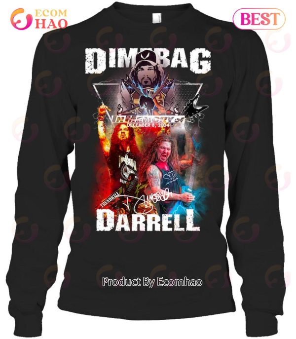 Dimebag Darrell In Memory Of December 8, 2004 T-Shirt