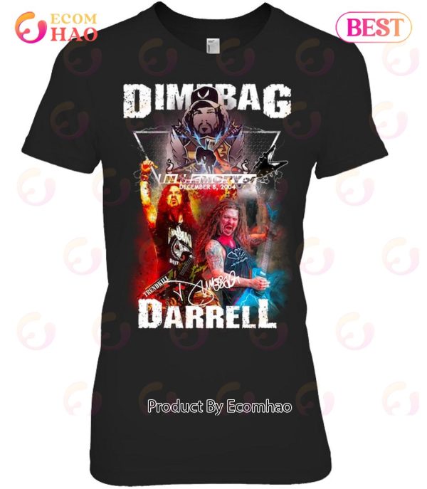Dimebag Darrell In Memory Of December 8, 2004 T-Shirt