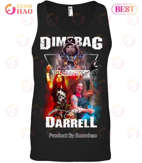 Dimebag Darrell In Memory Of December 8, 2004 T-Shirt