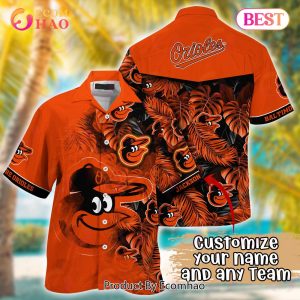 Baltimore Orioles MLB Summer Hawaii Shirt Custom Football Shirts