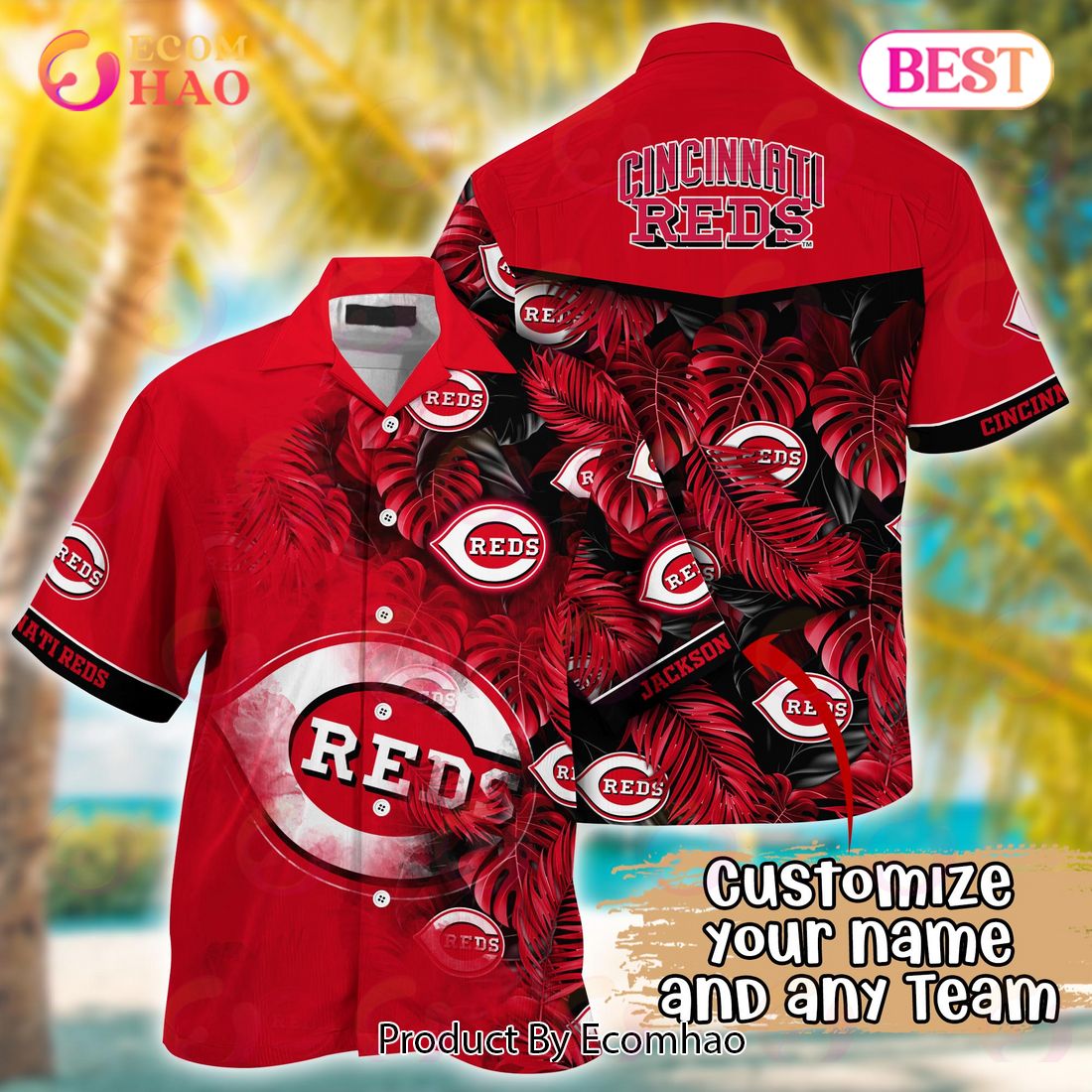 Cincinnati Reds MLB Hawaii Shirt Independence Day Best Gift For