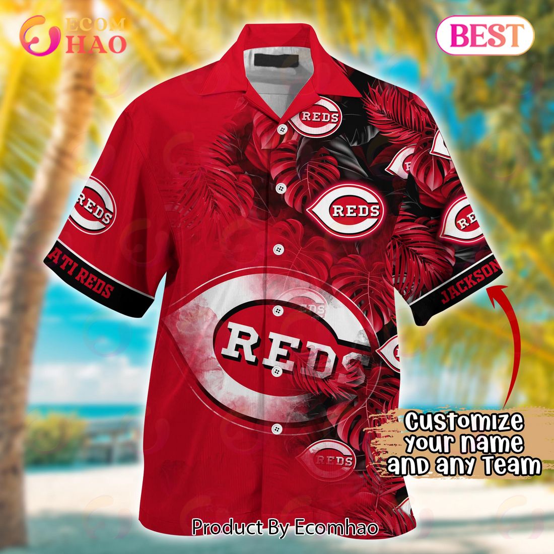 Cincinnati Reds Vintage Pattern Major League Baseball Hawaiian Shirt Summer  Gift For Fans