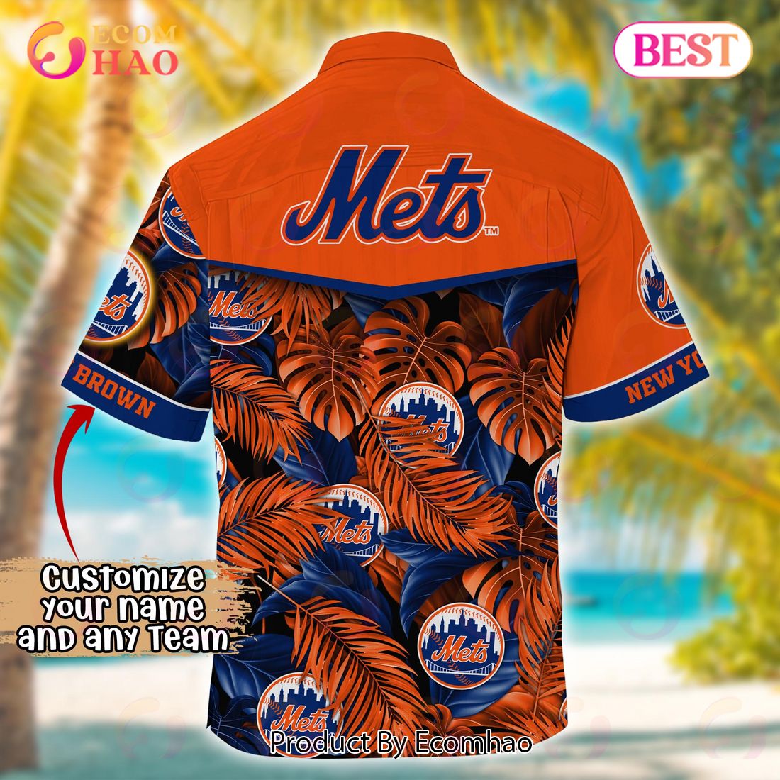 Custom New York Mets Hawaiian Shirt MLB Summer Hot Trendy