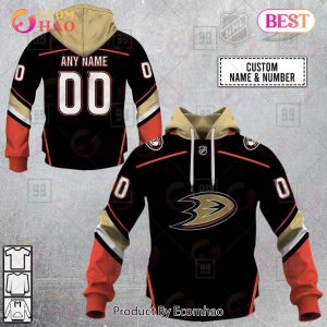 Personalized NHL Anaheim Ducks Jersey 2023 Style 3D Hoodie