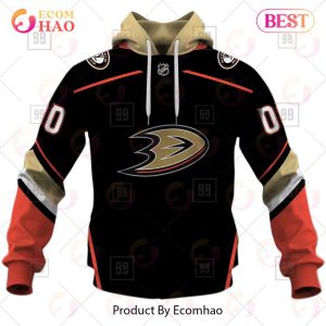 Personalized NHL Anaheim Ducks Jersey 2023 Style 3D Hoodie