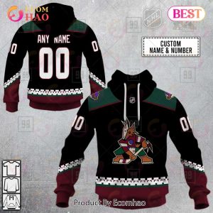 Personalized NHL Arizona Coyotes Jersey 2023 Style 3D Hoodie