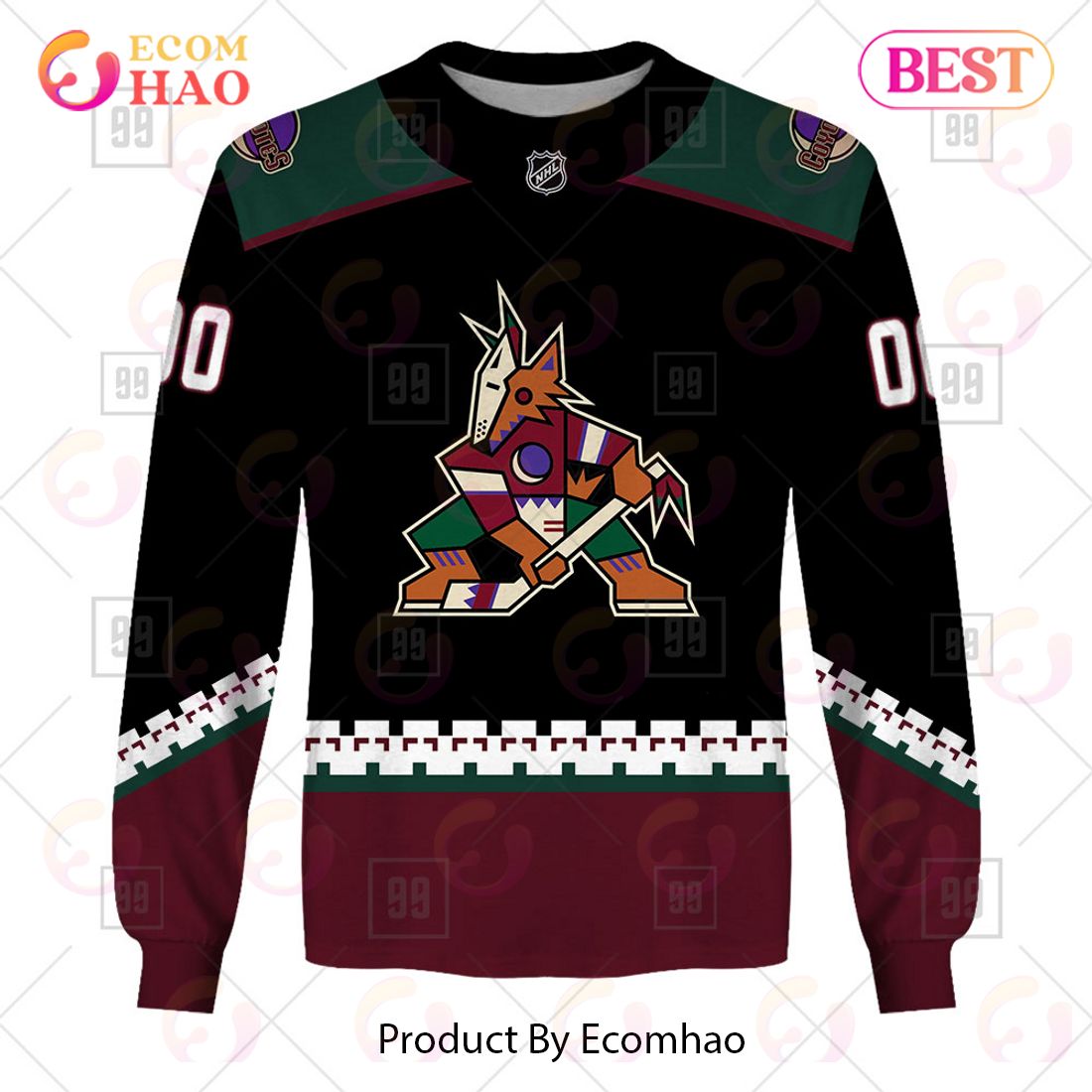 Personalized NHL Arizona Coyotes Desert Night 2023 Shirt Hoodie 3D