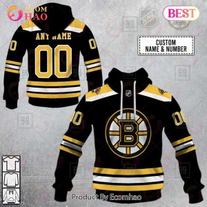 Personalized NHL Boston Bruins Jersey 2023 Style 3D Hoodie