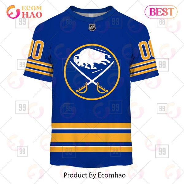 Personalized NHL Buffalo Sabres Jersey 2023 Style 3D Hoodie
