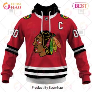 Personalized NHL Chicago Blackhawks Jersey 2023 Style 3D Hoodie