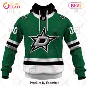 Personalized NHL Dallas Stars Jersey 2023 Style 3D Hoodie