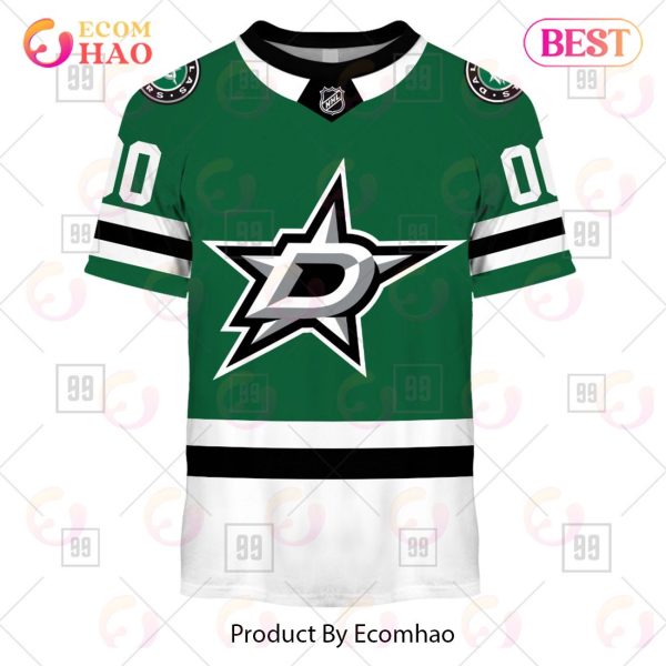 Personalized NHL Dallas Stars Jersey 2023 Style 3D Hoodie