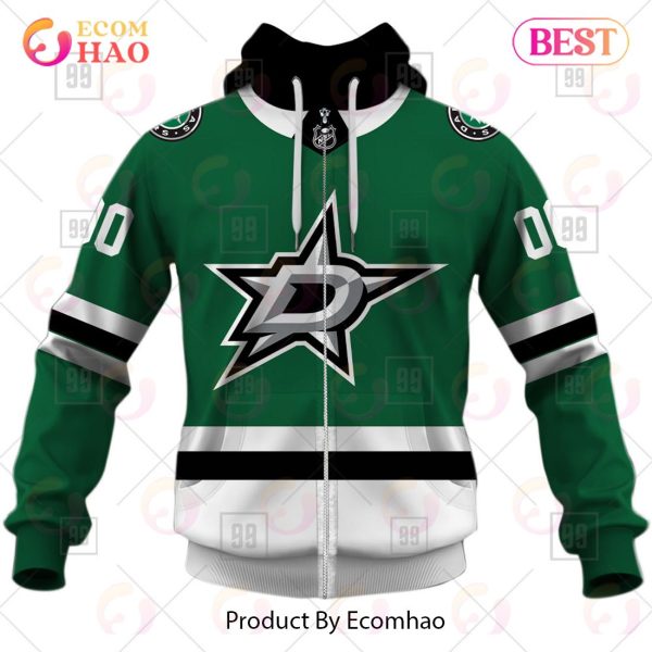 Personalized NHL Dallas Stars Jersey 2023 Style 3D Hoodie