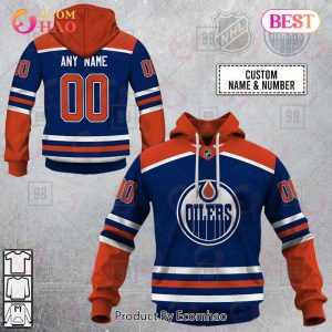 Personalized NHL Edmonton Oilers Jersey 2023 Style 3D Hoodie