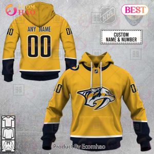 Personalized NHL Nashville Predators Jersey 2023 Style 3D Hoodie