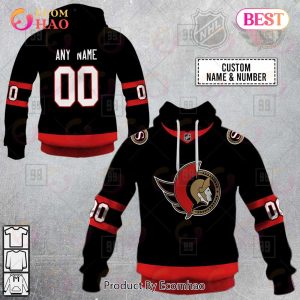 Personalized NHL Ottawa Senators Jersey 2023 Style 3D Hoodie