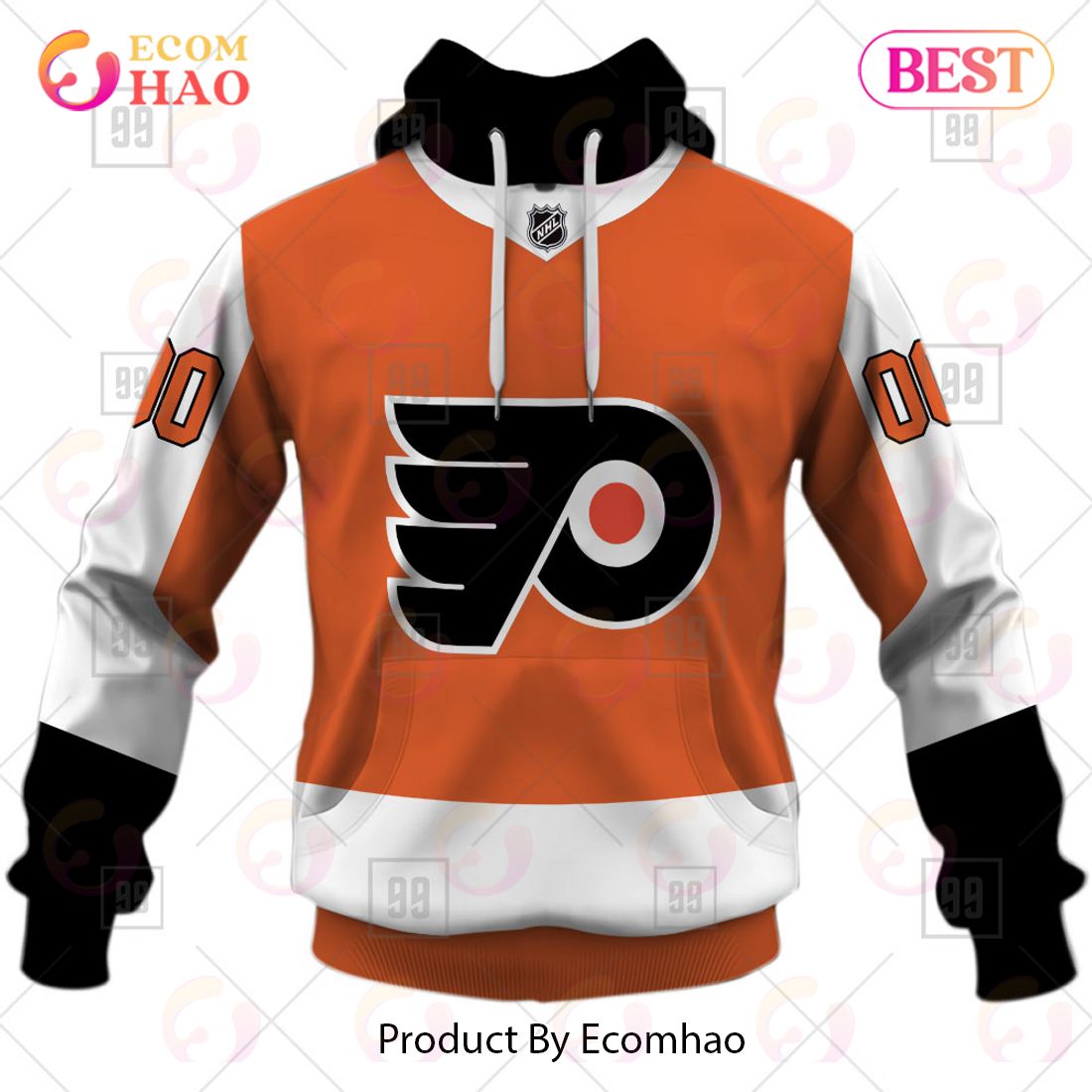 Personalized NHL Philadelphia Flyers Jersey 2023 Style 3D Hoodie