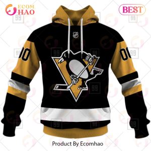 Personalized NHL Pittsburgh Penguins Jersey 2023 Style 3D Hoodie