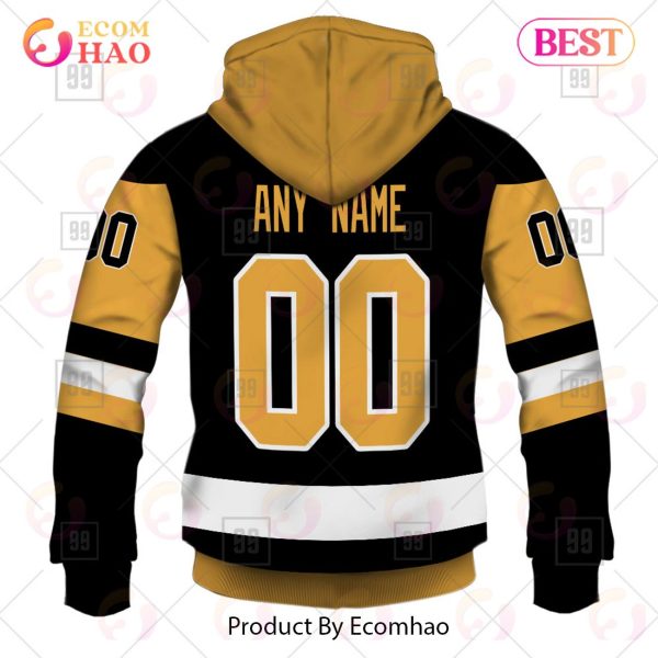 Personalized NHL Pittsburgh Penguins Jersey 2023 Style 3D Hoodie