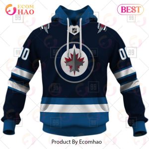 Personalized NHL Winnipeg Jets Jersey 2023 Style 3D Hoodie
