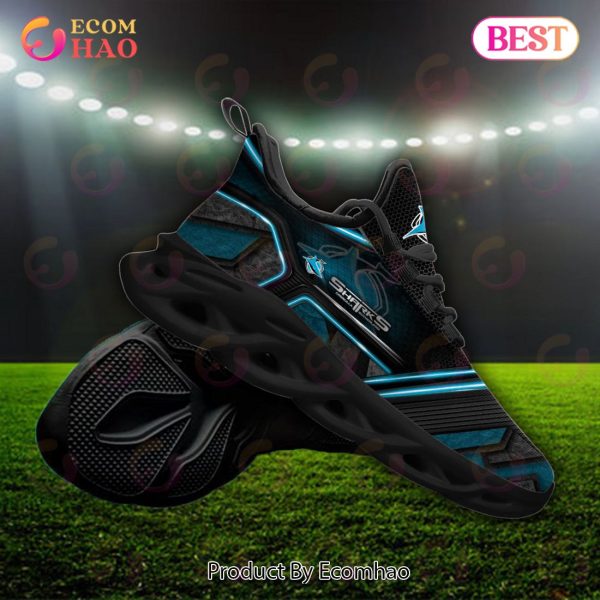 NEW NRL Cronulla-Sutherland Sharks Custom Name Max Soul Shoes, Sneaker