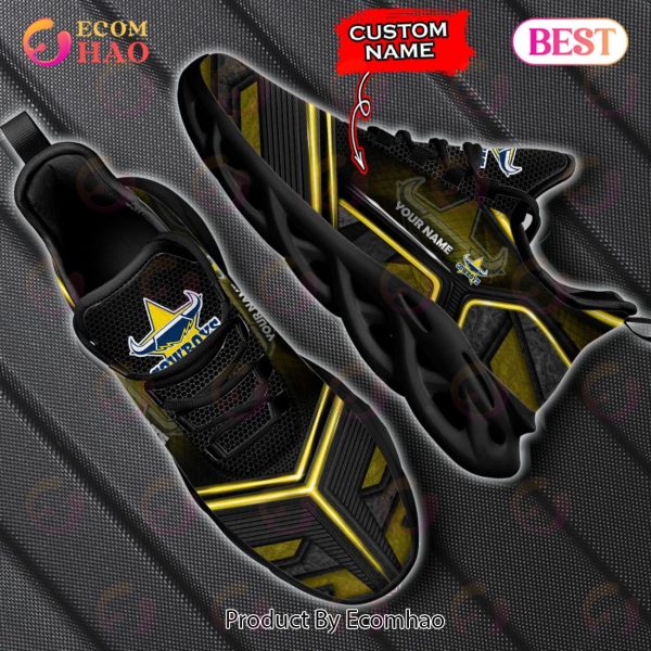 NEW NRL North Queensland Cowboys Custom Name Max Soul Shoes, Sneaker