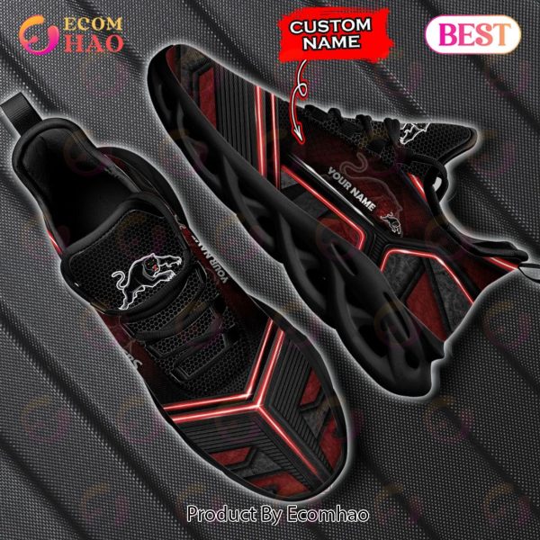 NEW NRL Penrith Panthers Custom Name Max Soul Shoes, Sneaker