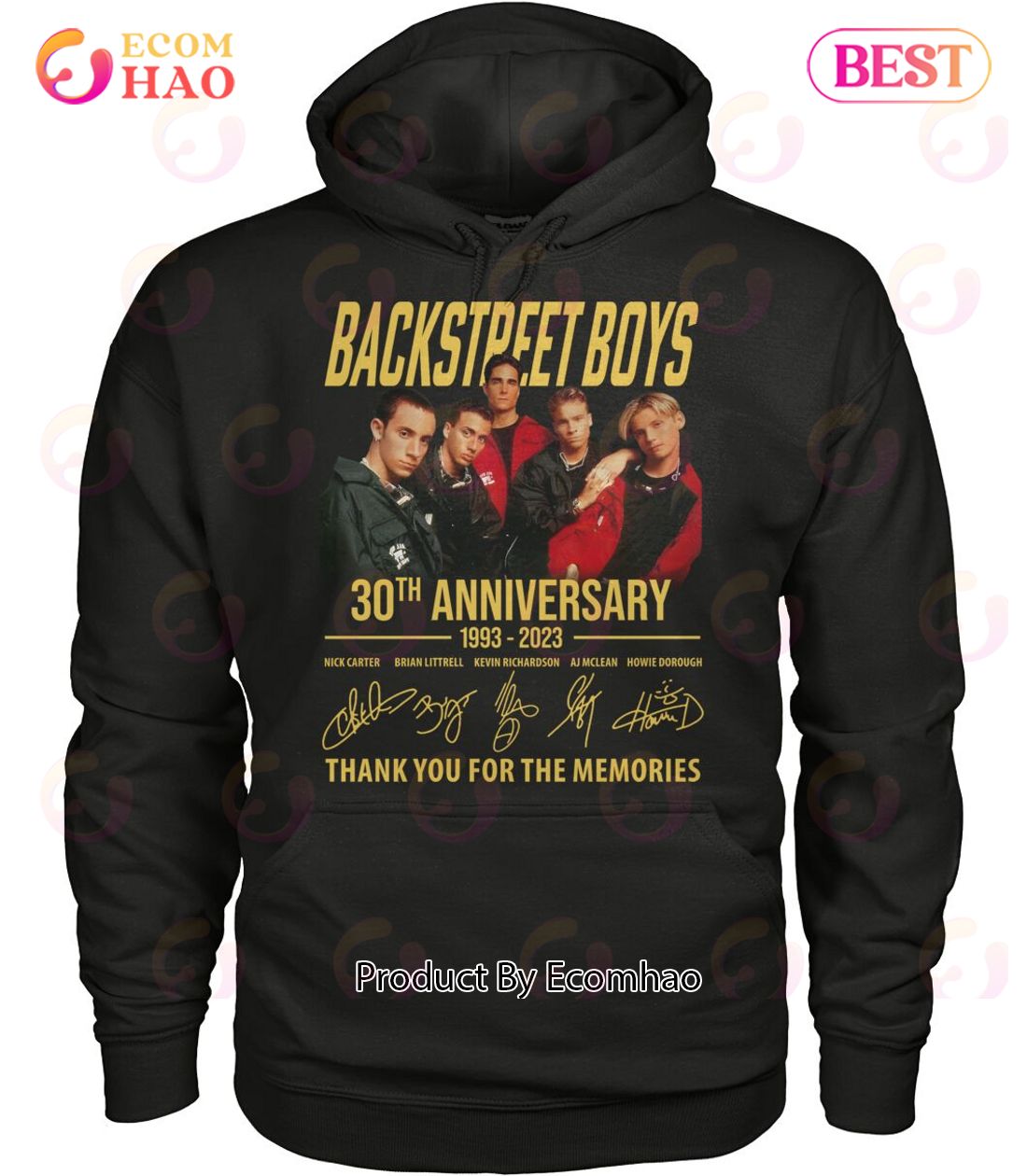 30th Anniversary Backstreet Boys 1993 - 2023 Thank You For The