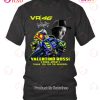 Vr 46 AGV Valentino Rossi 1996 – 2021 Thank You For The Memories T-Shirt