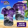 MLB Detroit Tigers Special Hawaiian Design Dolphins And Waves Button Shirt